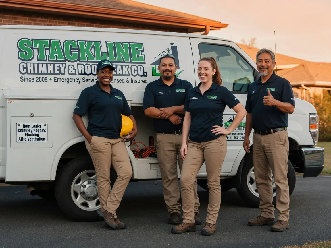 Chimney flashing repair company in Prairie View, TX